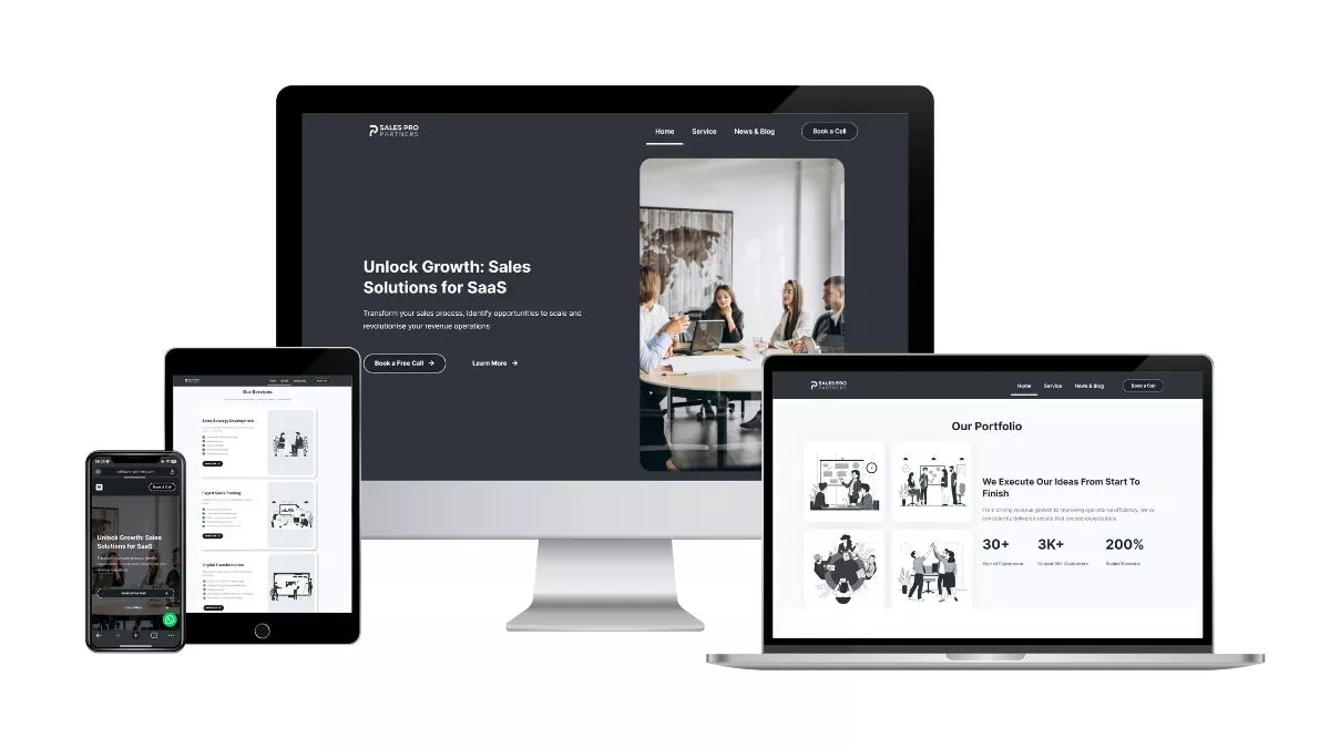 Desain UI UX Website Perusahaan